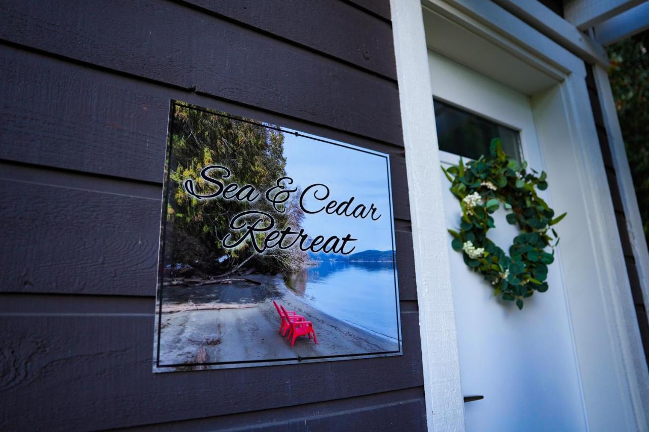 Sea And Cedar Retreat-A Home In A Tranquil Setting カウチン・ベイ エクステリア 写真